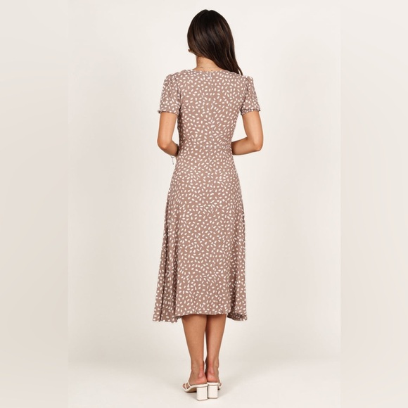 PETAL & PUP FRANKLIN DRESS - MOCHA B2493 - Picture 4 of 7